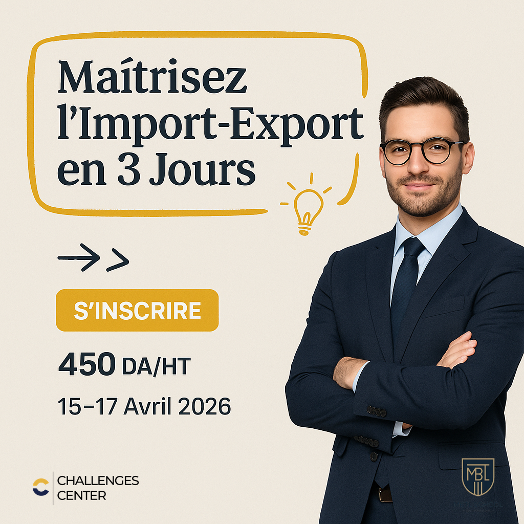 Maîtrisez l'Import-Export en 3 Jours