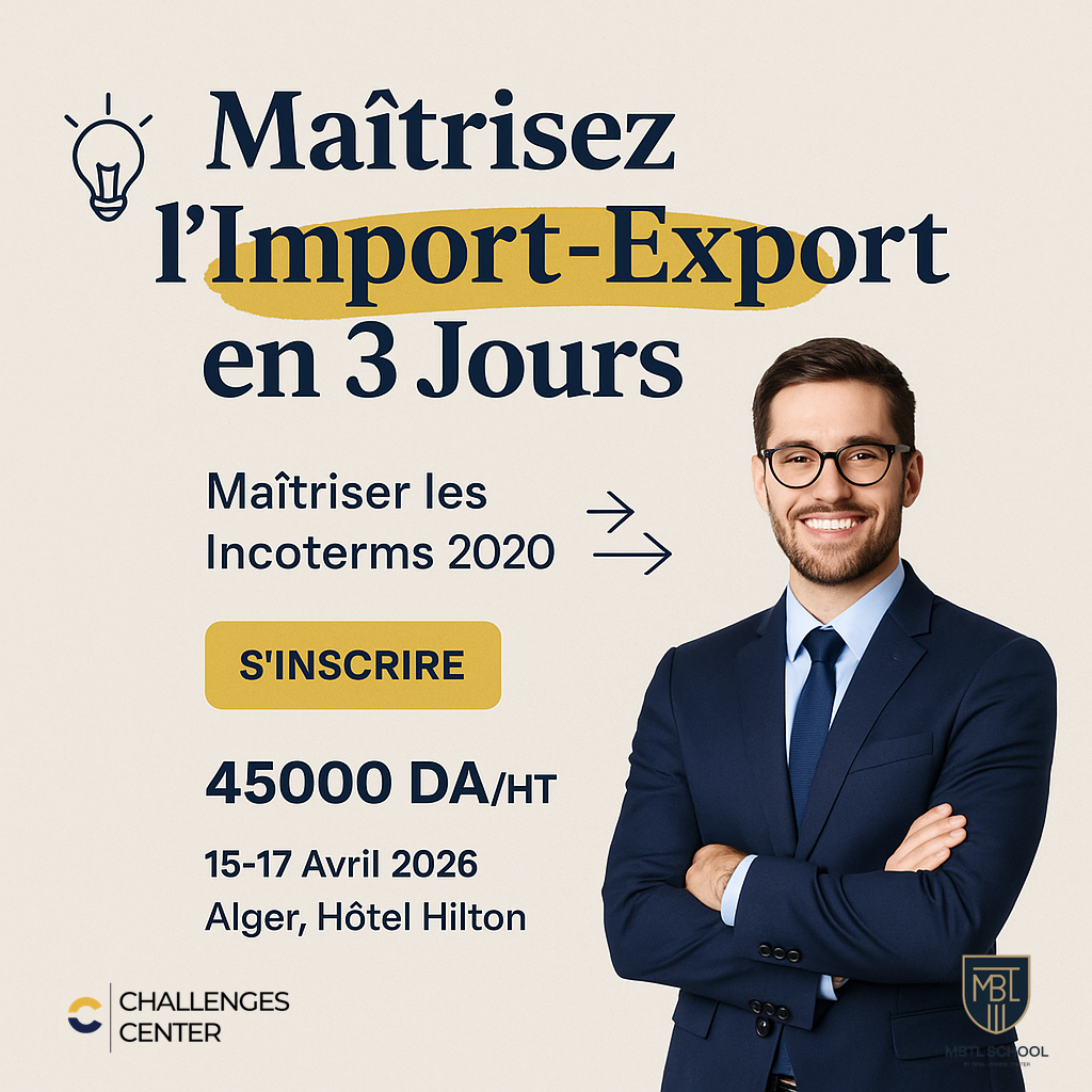 Maîtrisez l'Import-Export en 3 Jours