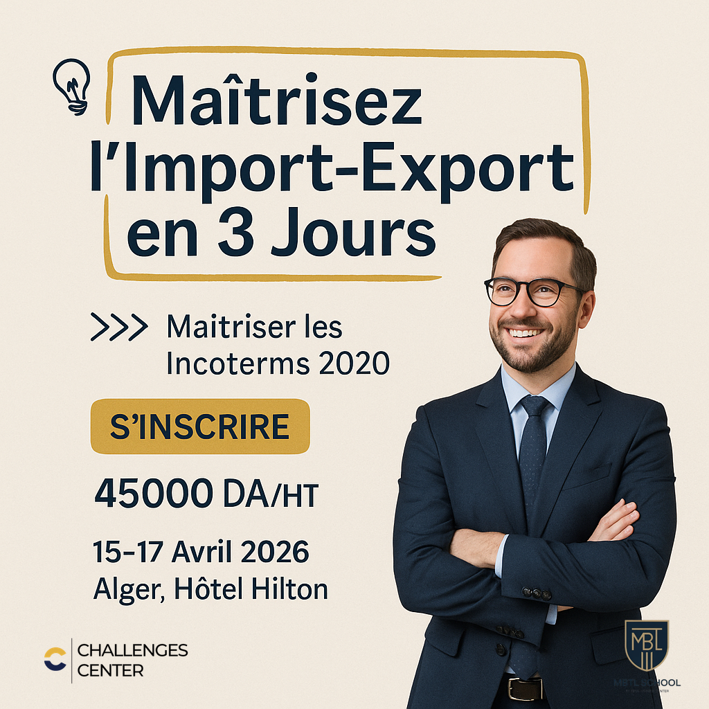 Maîtrisez l'Import-Export en 3 Jours