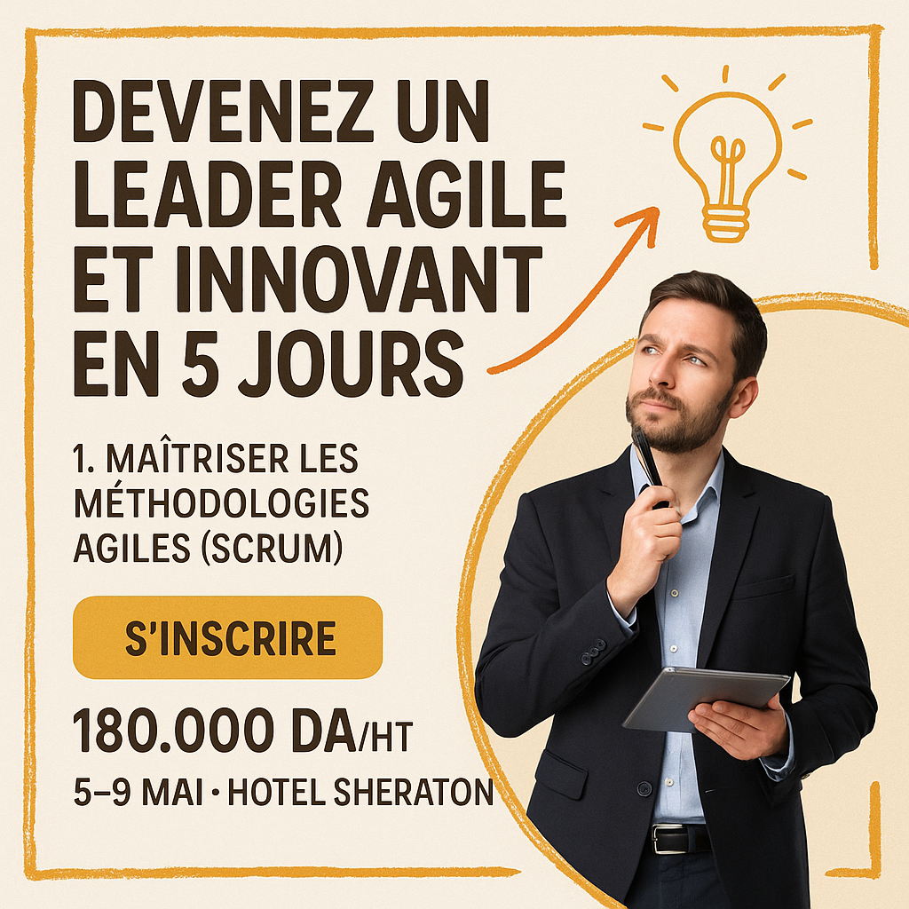 Devenez un Leader Agile et Innovant en 5 Jours
