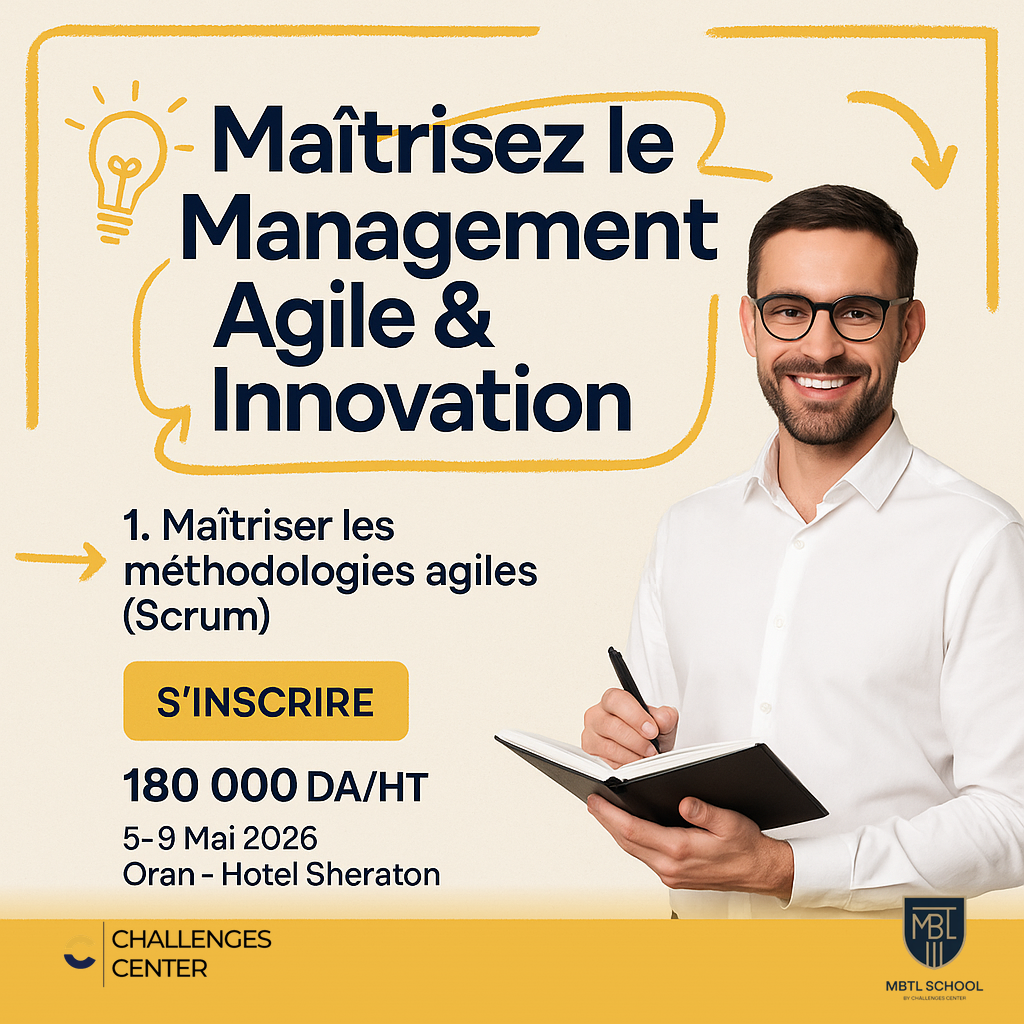 Maîtrisez le Management Agile & Innovation