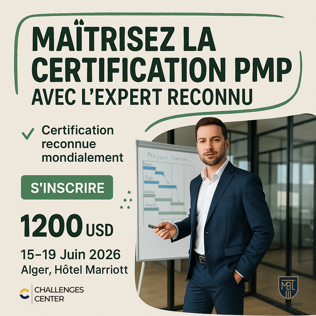 Maîtrisez la Certification PMP avec l'Expert Reconnu